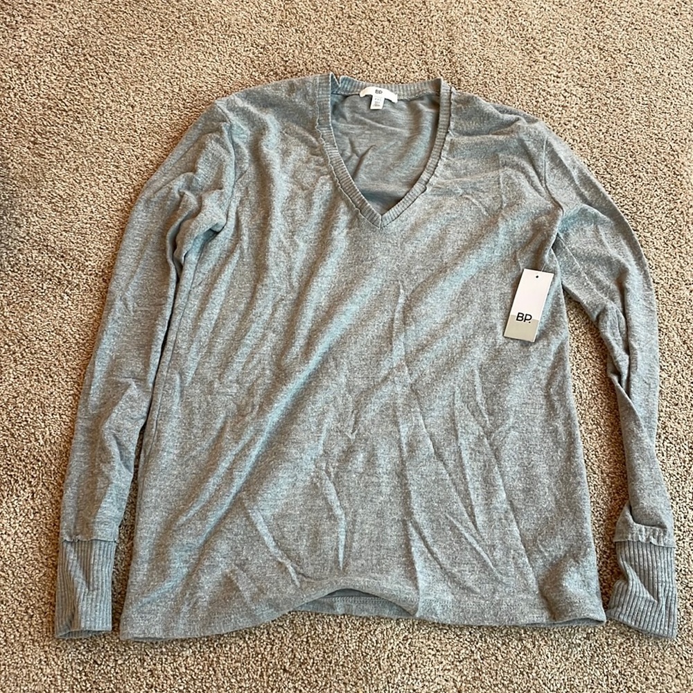 BP Nordstrom brand new super soft grey sweater
